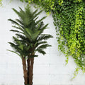 Palmier Artificial Decorativ cu 3 Tulpini 180 cm