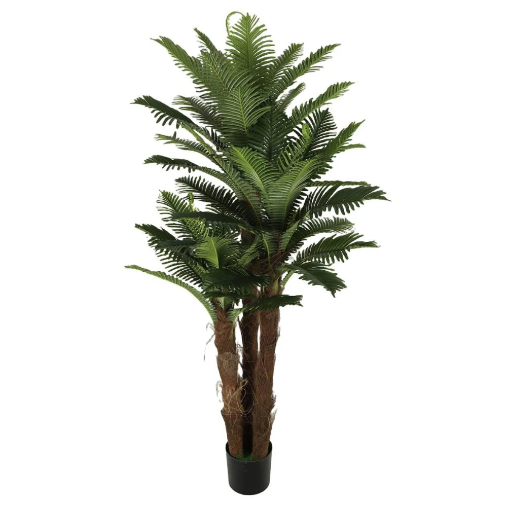 Palmier Artificial Decorativ cu 3 Tulpini 180 cm